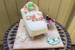 sculpted birthday cake