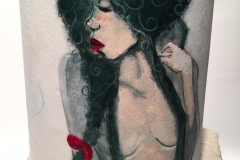 painted cake
