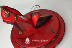 gumpaste vintage shoe