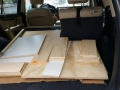wood for wagon cake platform