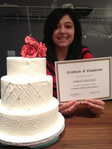 Wedding cake class