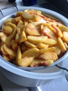 Preparing your fruit to "brew"